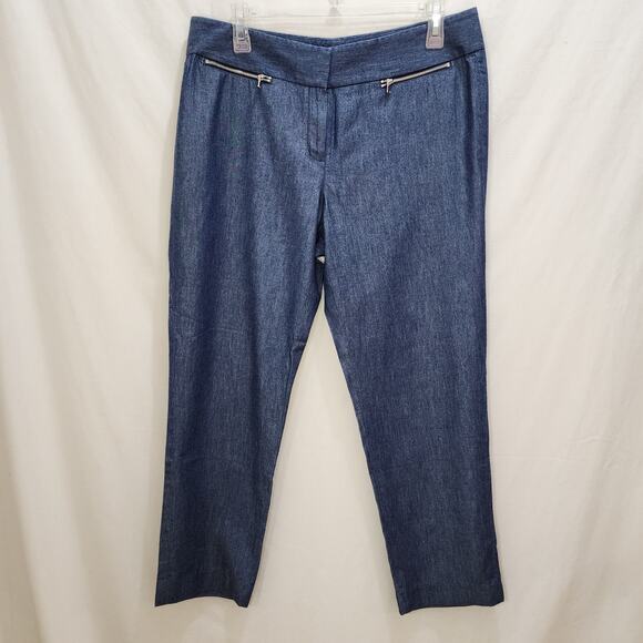 Nine West "The Slim" Ankle Pants Office Casual Career, Size 8 - Picture 1 of 7